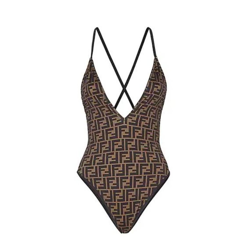 Fendi Roma Reversible One-Piece Swimsuit
